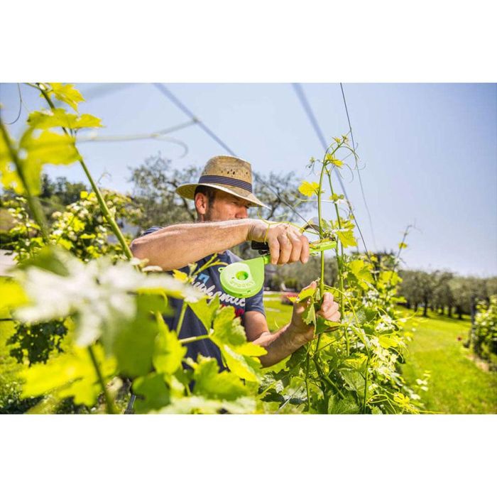 Stocker Atadora Stocktap para Plantas, Huerto y Jardín, Máxima Eficacia en Ataduras, Verde, 37cm 4