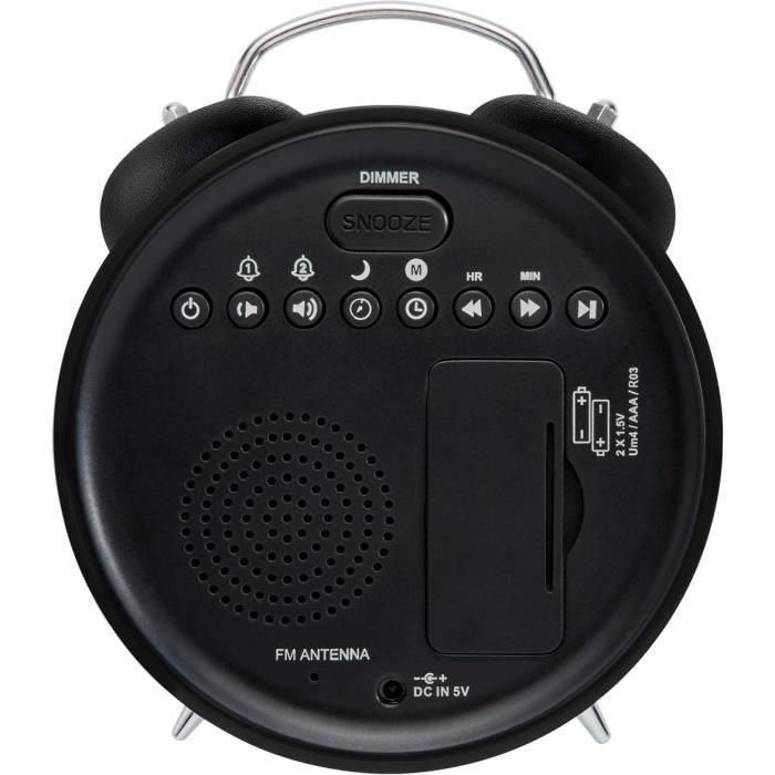 BIGBEN RR90EPOKN EPOK Radio reloj despertador - Doble alarma - Negro 2 BIGBEN RR90EPOKN EPOK Radio reloj despertador - Doble alarma - Negro 2