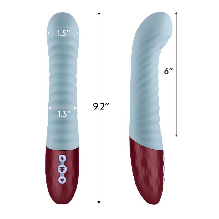 Vibrador Punto G FemmeFunn Azul 3