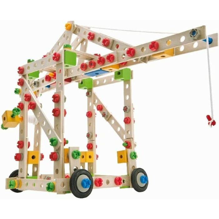 Eichhorn Juego de Construcción 8 en 1: Conjunto de 300 piezas para crear Turbina Eólica, Grúa, Aviones y más vehículos 4 Eichhorn Juego de Construcción 8 en 1: Conjunto de 300 piezas para crear Turbina Eólica, Grúa, Aviones y más vehículos 4