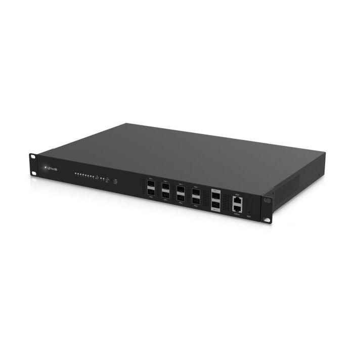 Ubiquiti U Fiber OLT Interruptor Gestionado Negro 1U para Montaje en Rack con Puerto de Consola RJ-45 2