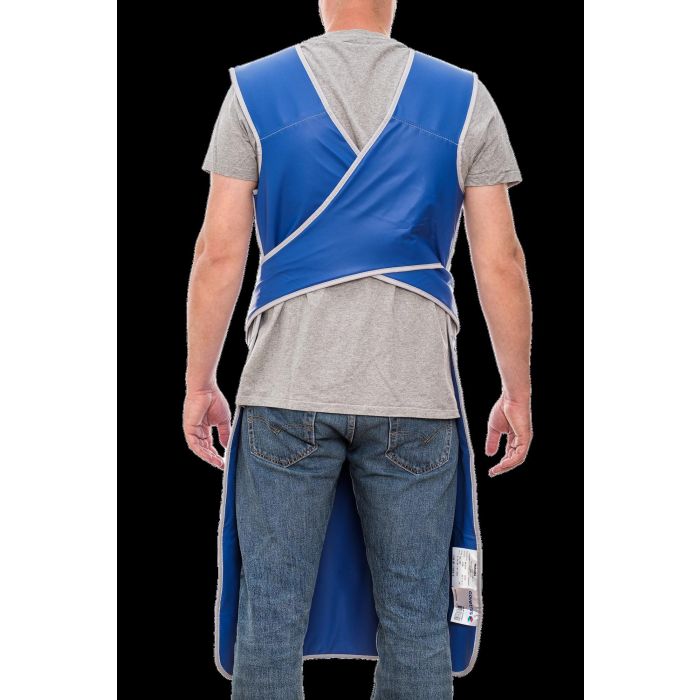 Covetrus Avental De Chumbo Azul 0,5 mmpb M 65x120 cm para Veterinarios y Protección contra Rayos X