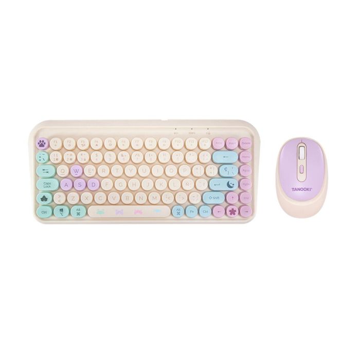 Teclado y Ratón FR-TEC TNK4001 QWERTY 8 Teclado y Ratón FR-TEC TNK4001 QWERTY 8