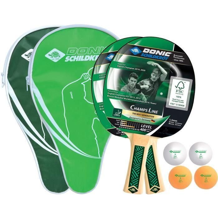 Set de tenis de mesa - SCHILDKRÖT - CHAMPS Line 400 FSC Set de tenis de mesa - SCHILDKRÖT - CHAMPS Line 400 FSC