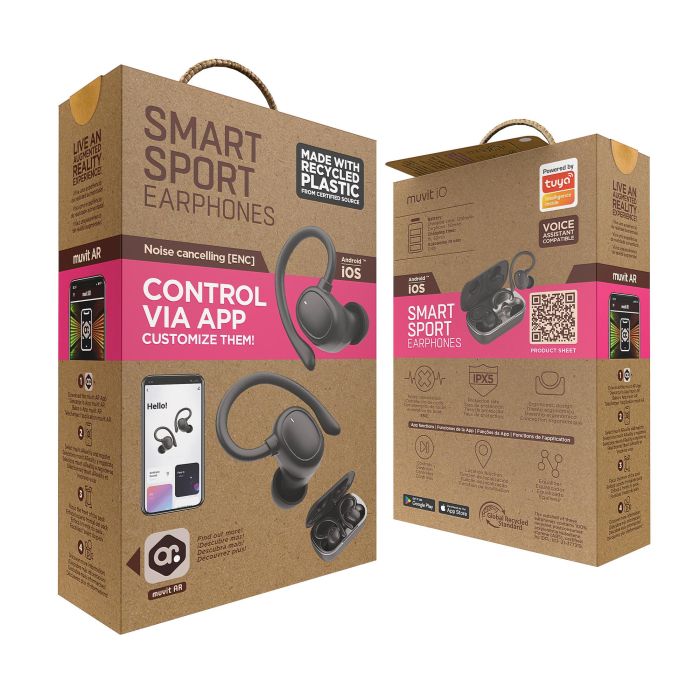 Auriculares Muvit Io Sport Enc Inalambrico 8 Auriculares Muvit Io Sport Enc Inalambrico 8