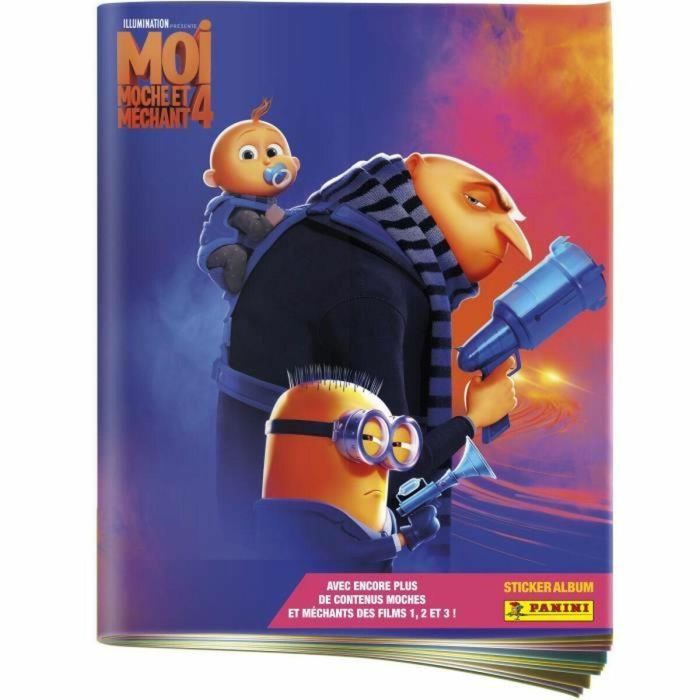 Panini PAN8051708017311 Álbum de pegatinas Mi Villano Favorito, con 180 pegatinas