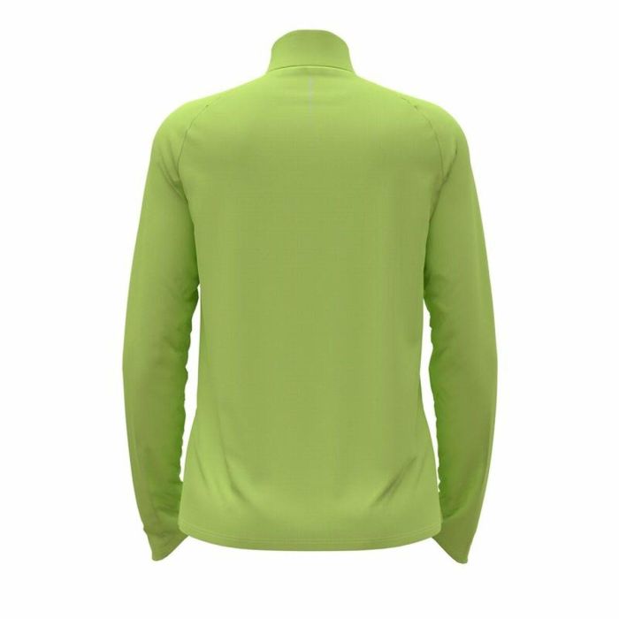 Sudadera sin Capucha Mujer Odlo Mid Layer Essential 1/2 Verde S 1 Sudadera sin Capucha Mujer Odlo Mid Layer Essential 1/2 Verde S 1