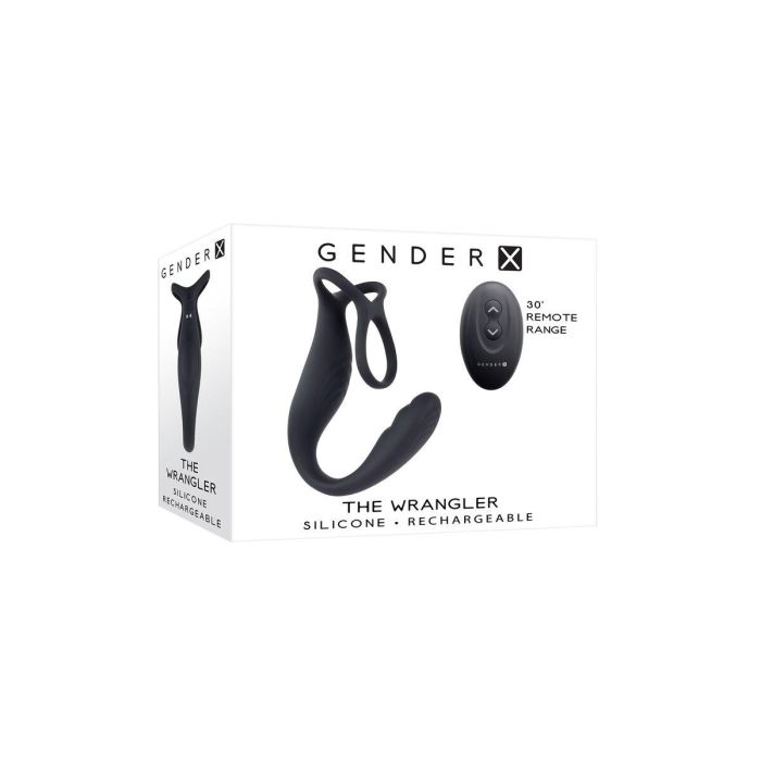 Anillo para el Pene Gender X Gender X Negro 1 Anillo para el Pene Gender X Gender X Negro 1
