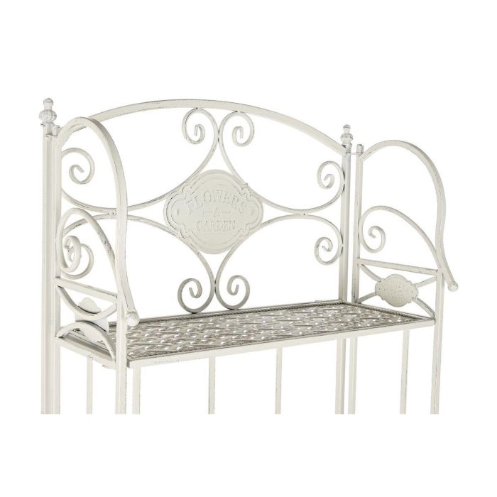 Estantería Home ESPRIT Blanco Metal 4 Estantes 61 x 29 x 163,5 cm 4
