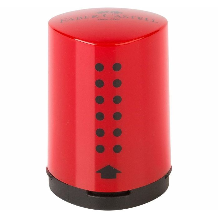 FABER-CASTELL Einfachspitzdose Grip 2001 Mini blau/rot 1 FABER-CASTELL Einfachspitzdose Grip 2001 Mini blau/rot 1
