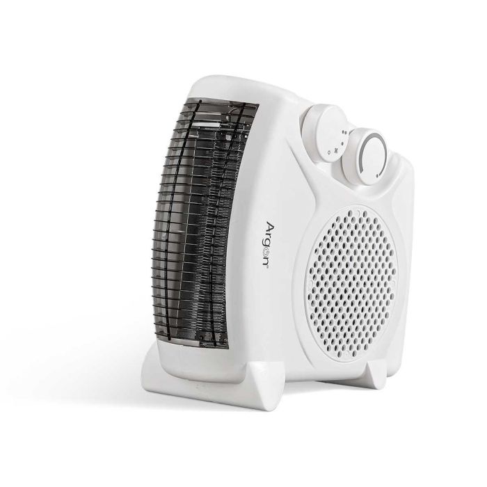 Argon Calefactor Vertical 2000W, termostato ajustable, seguridad sobrecalentamiento, 25x24.5x12.5 cm, Blanco (Set de 6) 1 Argon Calefactor Vertical 2000W, termostato ajustable, seguridad sobrecalentamiento, 25x24.5x12.5 cm, Blanco (Set de 6) 1