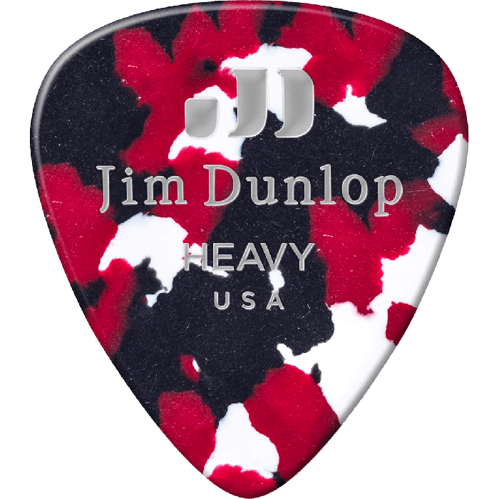 Dunlop Pack 72 Púas Genuine Celluloid Confetti - Heavy 1
