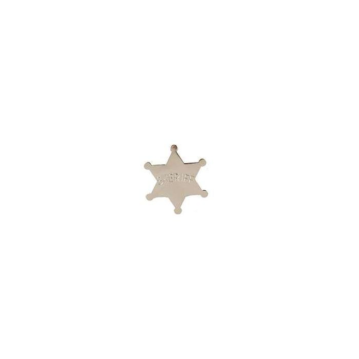 Estrella de sheriff metal 5 cm