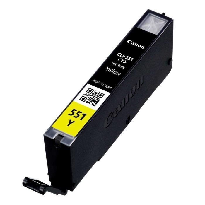 Canon MG-5450/6350 IP7250 Cartucho Amarillo CLI-551 1 Canon MG-5450/6350 IP7250 Cartucho Amarillo CLI-551 1