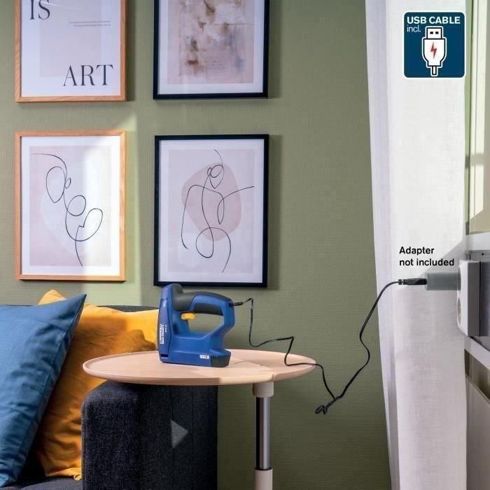 Rapid BTX10 Grapadora eléctrica para grapas tipo 53 y de 4-10 mm RAP4051661037566 4