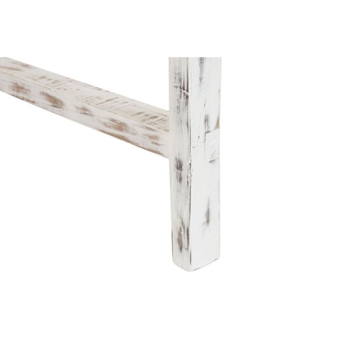 DKD Home Decor Mesa Comedor Plegable Vintage Blanco 90 x 76 x 182 cm 4