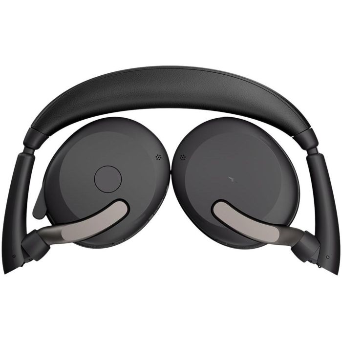 Jabra Evolve2 65 Flex UC Stereo + Link 380 Negro - Auriculares Inalámbricos/Alámbricos Diadema para Oficina/Centro de Llamadas Bluetooth 5.2 USB 1