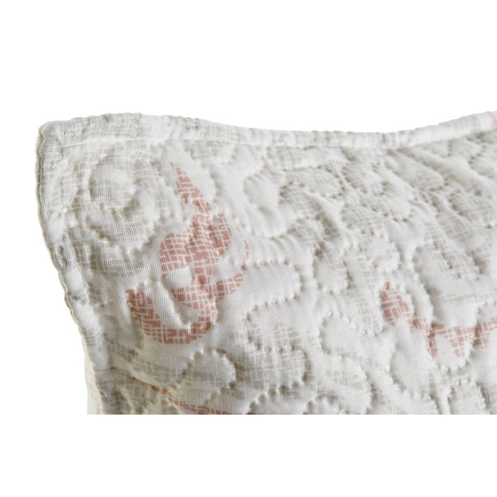 Cojin Romantico DKD Home Decor Blanco 10 x 40 x 60 cm 1