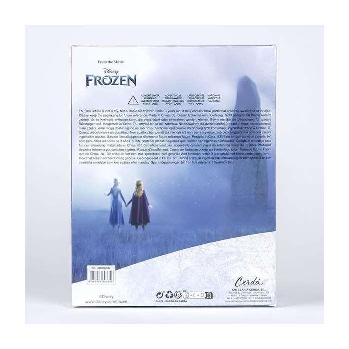 Set de belleza caja frozen 22.0 x 28.0 x 3.8 cm 2