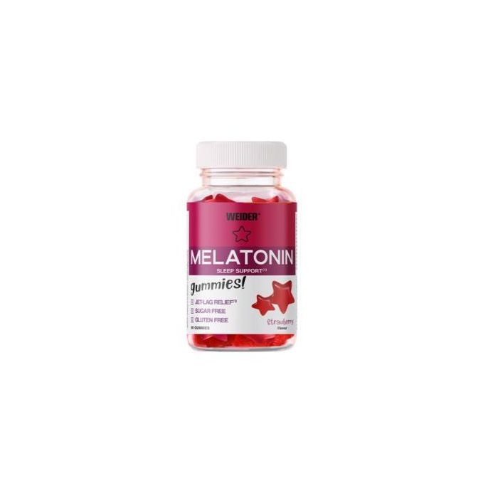 Weider Gummy Melatonina Fresa 60Gummies Weider Gummy Melatonina Fresa 60Gummies