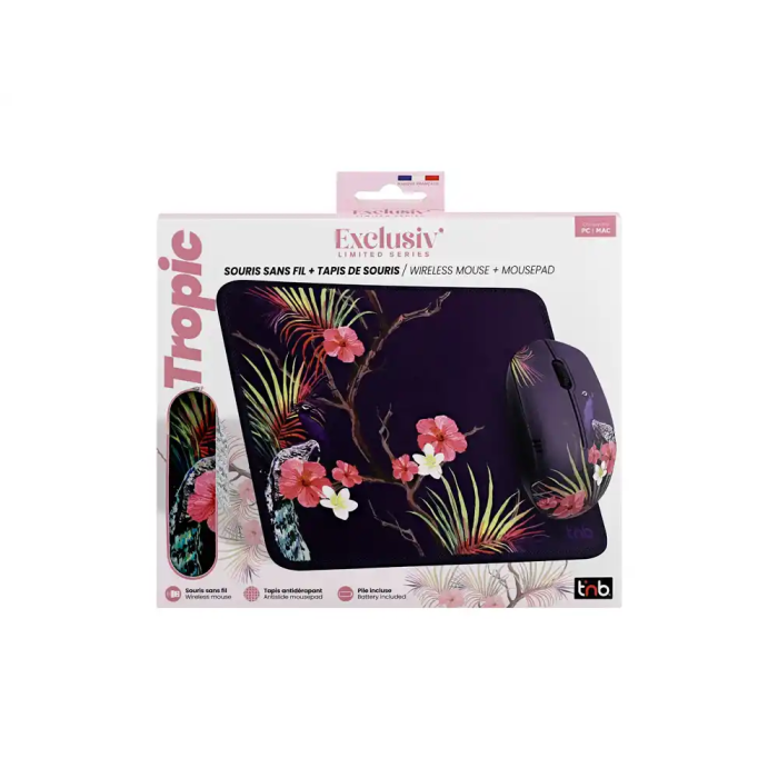 TNB TROPIC - Pack raton + alfombrilla 4