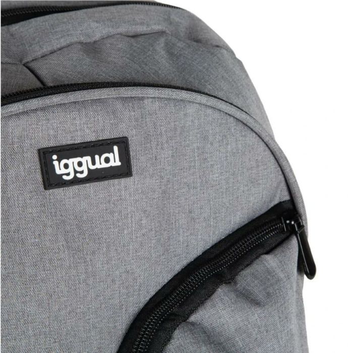 Mochila para Portátil iggual Daily Use Gris 15.6" 1