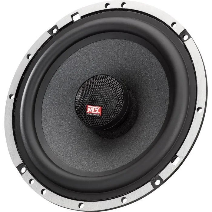Mtx Audio TX665C Altavoces coaxiales de 2 vías 16.5cm 90W RMS 4 Ohm chasis aluminio tweeter neodimio 1