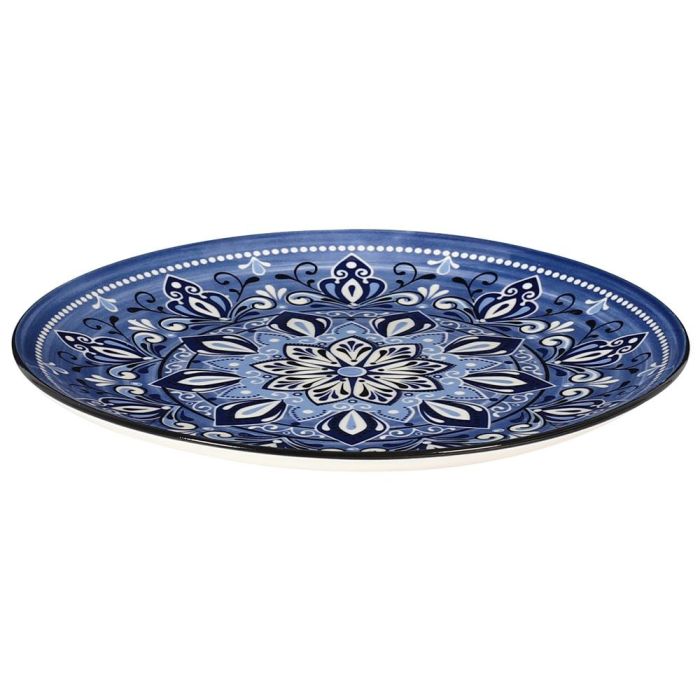 Plato Jaipur Azul Home Deco Factory diámetro 26 cm  2