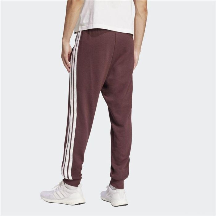 Pantalón Largo Deportivo Adidas 3 Bandas Burdeos Hombre 7-8 Años 3