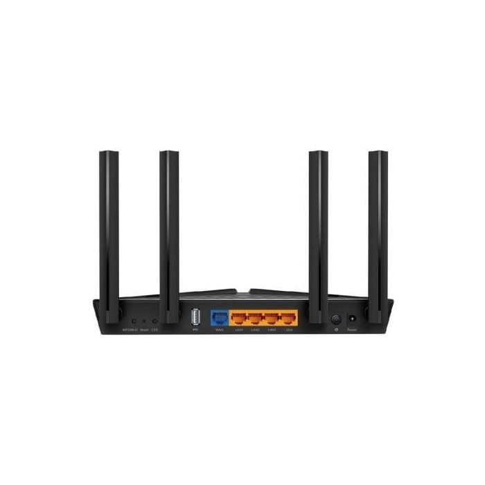 TP-LINK Archer AX20 Router AX3000 WiFi 6 Gigabit, Doble Banda, Negro (Archer AX20 Black)