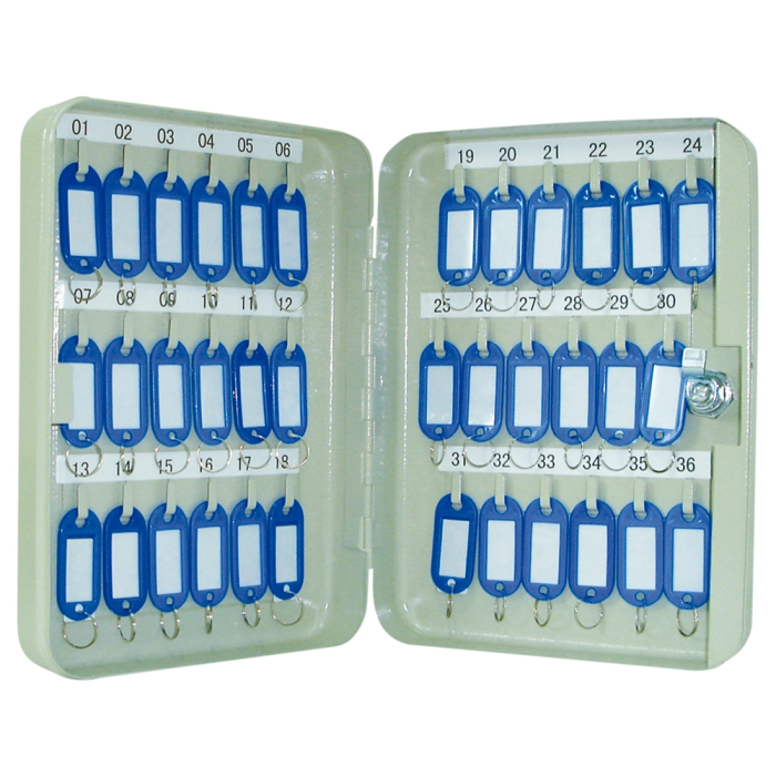 Q-connect Armario Metálico Portallaves para 36 Llaves 250x180x60 mm 1 Q-connect Armario Metálico Portallaves para 36 Llaves 250x180x60 mm 1