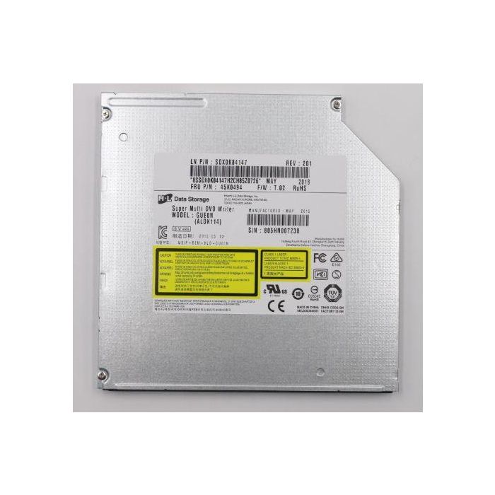 Lenovo ODD 9.0MM Slim Tray Rambo - Unidad Óptica Externa Fina para Laptops y PCs
