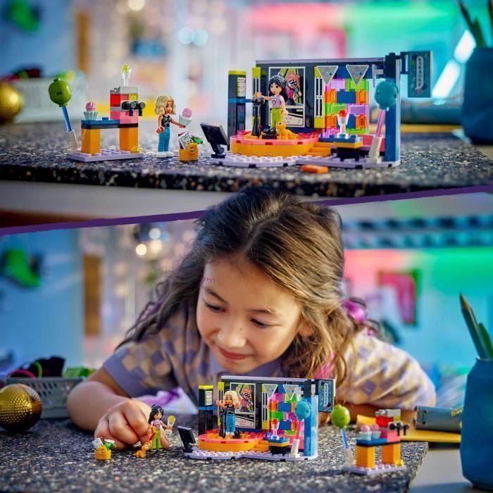 LEGO 42610 Friends Karaoke, Juguete Musical con Muñecas y Figuras de Liann y Nova y un Gecko 4