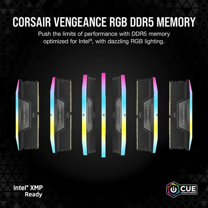 Corsair Vengeance RGB CMH32GX5M2B6400C36 módulo de memoria 32 GB 2 x 16 GB DDR5 6400 MHz 6 Corsair Vengeance RGB CMH32GX5M2B6400C36 módulo de memoria 32 GB 2 x 16 GB DDR5 6400 MHz 6