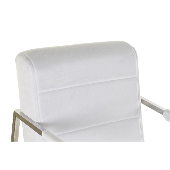 Butaca Moderno DKD Home Decor Blanco 68 x 92 x 56 cm 4 Butaca Moderno DKD Home Decor Blanco 68 x 92 x 56 cm 4