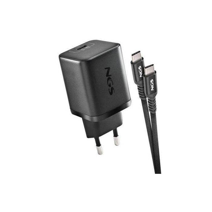 NGS BUD 65W-C Cargador de Pared GaN Ultrarrápido 65W USB-C con Cable Incluido 3 NGS BUD 65W-C Cargador de Pared GaN Ultrarrápido 65W USB-C con Cable Incluido 3