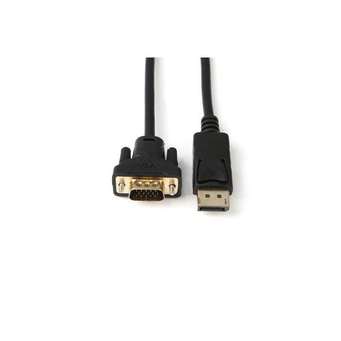 MicroConnect Cable DisplayPort 1.2 a VGA de 1m para Conectar PC a Monitor HD Digital
