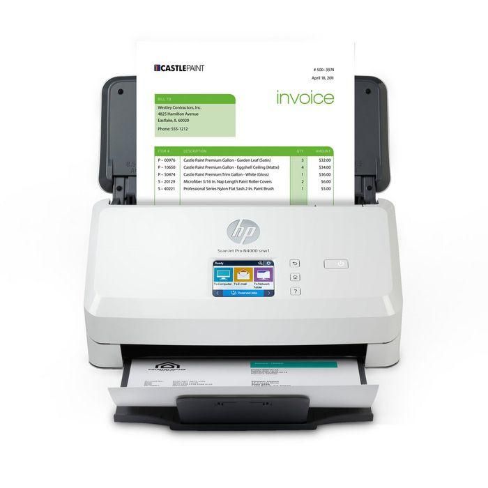 HP ScanJet Pro N4000 snw1 Sheet-feed Scanner 8 HP ScanJet Pro N4000 snw1 Sheet-feed Scanner 8
