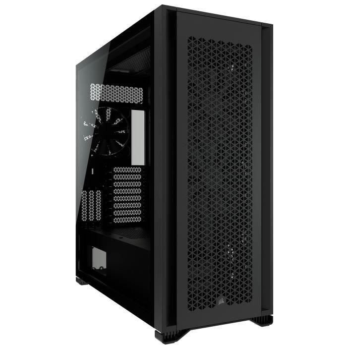 Corsair CC-9011218-WW Torre PC 7000D Airflow con Panel de Cristal Templado Negro