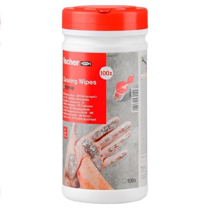 Toallitas Cleaning Wipes Xtreme 100U Fischer Fischer Toallitas Cleaning Wipes Xtreme 100U Fischer Fischer