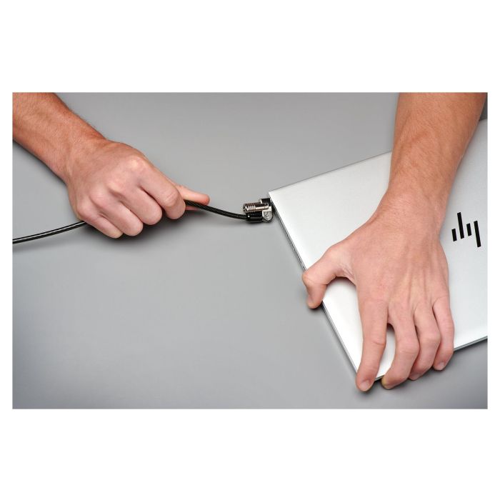 Kensington Candado para Portátil NanoSaver Keyed con Llave, Cable de Acero al Carbono de 1.8m, Negro 3