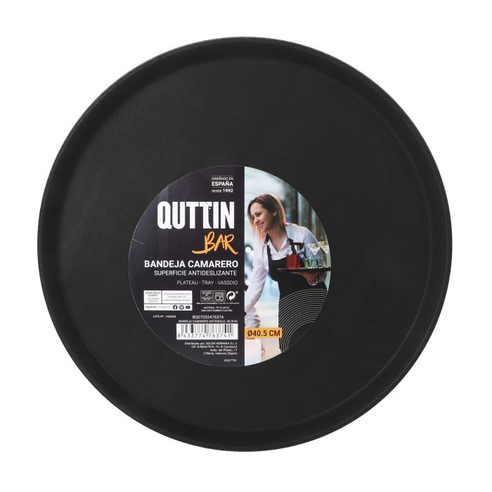 My Bar Bandeja Camarero Antideslizante 40.4 cm x 40.4 cm 8