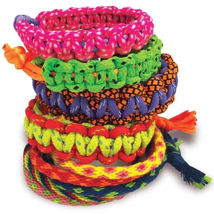 Pulseras de la amistad.crea pulseras únicas y originales. incluye todos los materiales necesarios.20,5x5,5x27,5 cm 3 Pulseras de la amistad.crea pulseras únicas y originales. incluye todos los materiales necesarios.20,5x5,5x27,5 cm 3