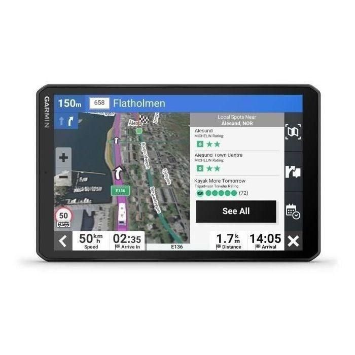 GPS - Garmin - Camper 895 - Pantalla 8 - Orientación doble 2