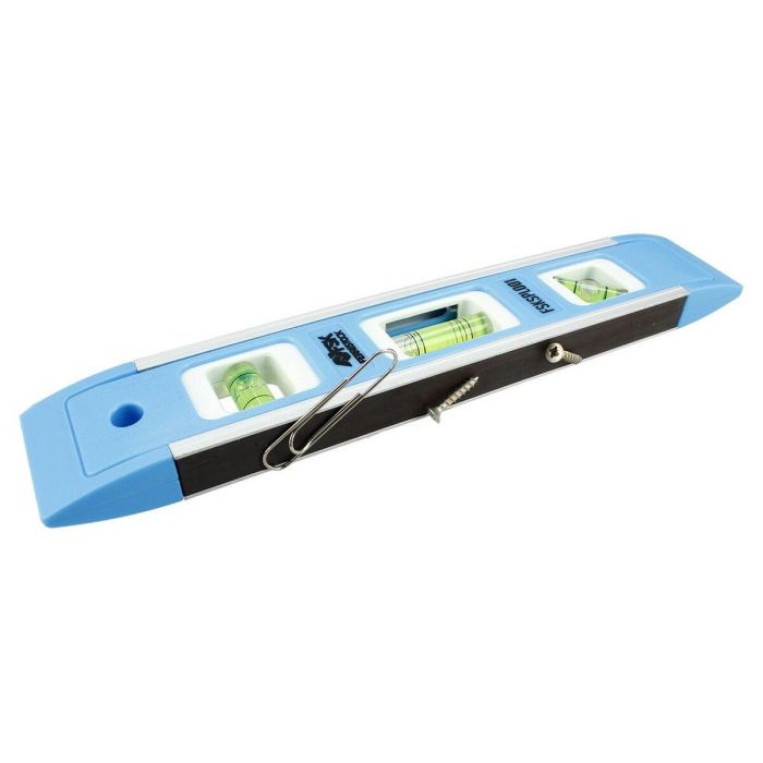 Nivel de Burbuja Ferrestock Magnético Aluminio ABS 3 Nivel de Burbuja Ferrestock Magnético Aluminio ABS 3