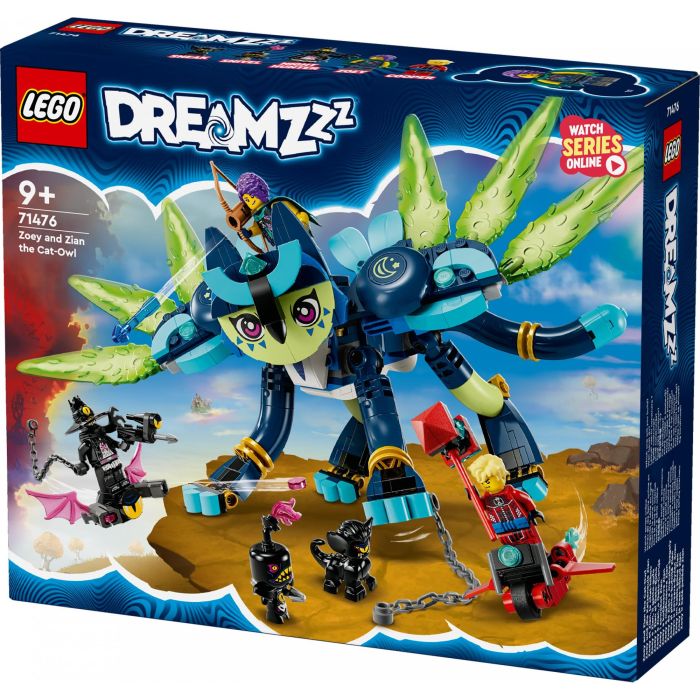 LEGO 71476 DREAMZzz Zoey y la Gatita Búho Zian, Set de Construcción de Juguete 10 LEGO 71476 DREAMZzz Zoey y la Gatita Búho Zian, Set de Construcción de Juguete 10