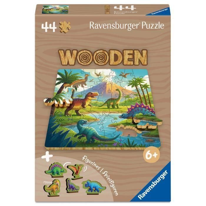 Puzzle Ravensburger Wooden 44 Piezas 0 Puzzle Ravensburger Wooden 44 Piezas 0