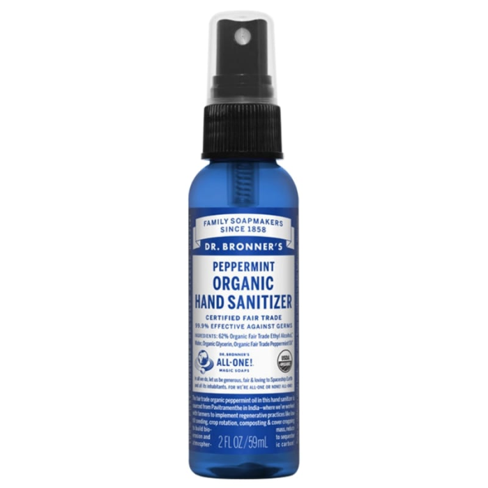 Dr Bronner'S Limpiador De Manos Menta 60 mL