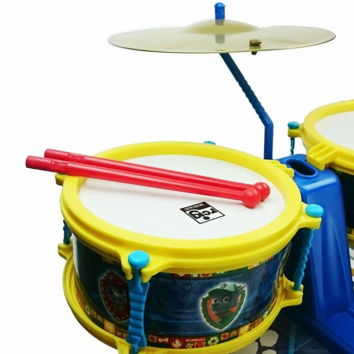Bateria sencilla paw patrol con banqueta 55x36x38 cm 4 Bateria sencilla paw patrol con banqueta 55x36x38 cm 4