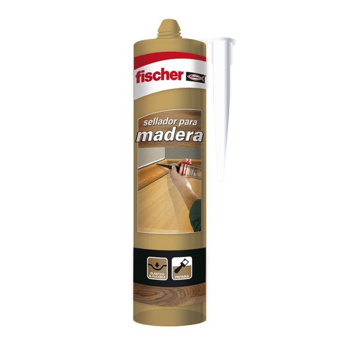 Fischer Sellador adhesivo para madera roble 310ml 98696 0 Fischer Sellador adhesivo para madera roble 310ml 98696 0